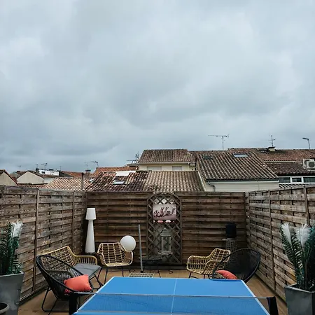 Maison Josara Agen, Chambres, Piscine Et Rooftop, Centre Proche Gare Agen